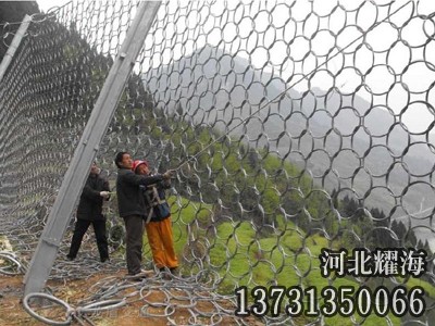 邊坡防護網(wǎng)安裝